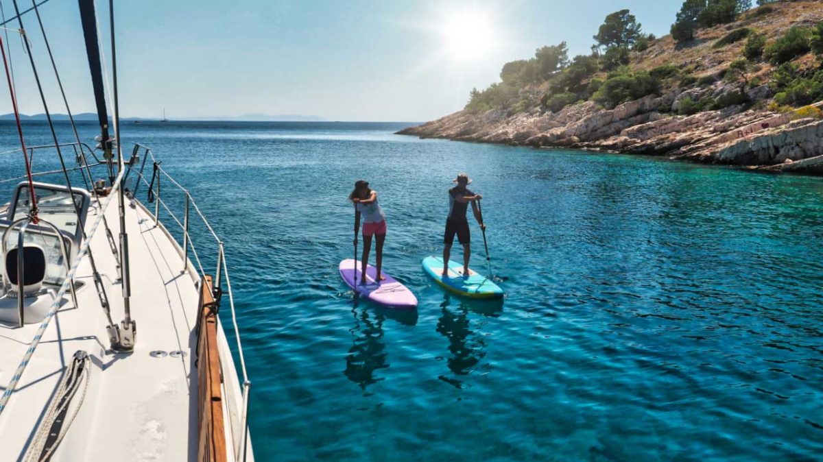 SUP & Sailing Trip Croatia THE SUP WEEK