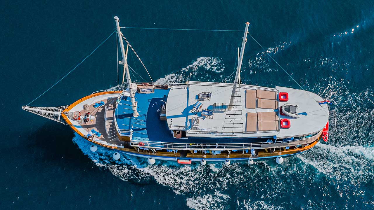 Wanderreise Kroatien Novi Dan Luftbild